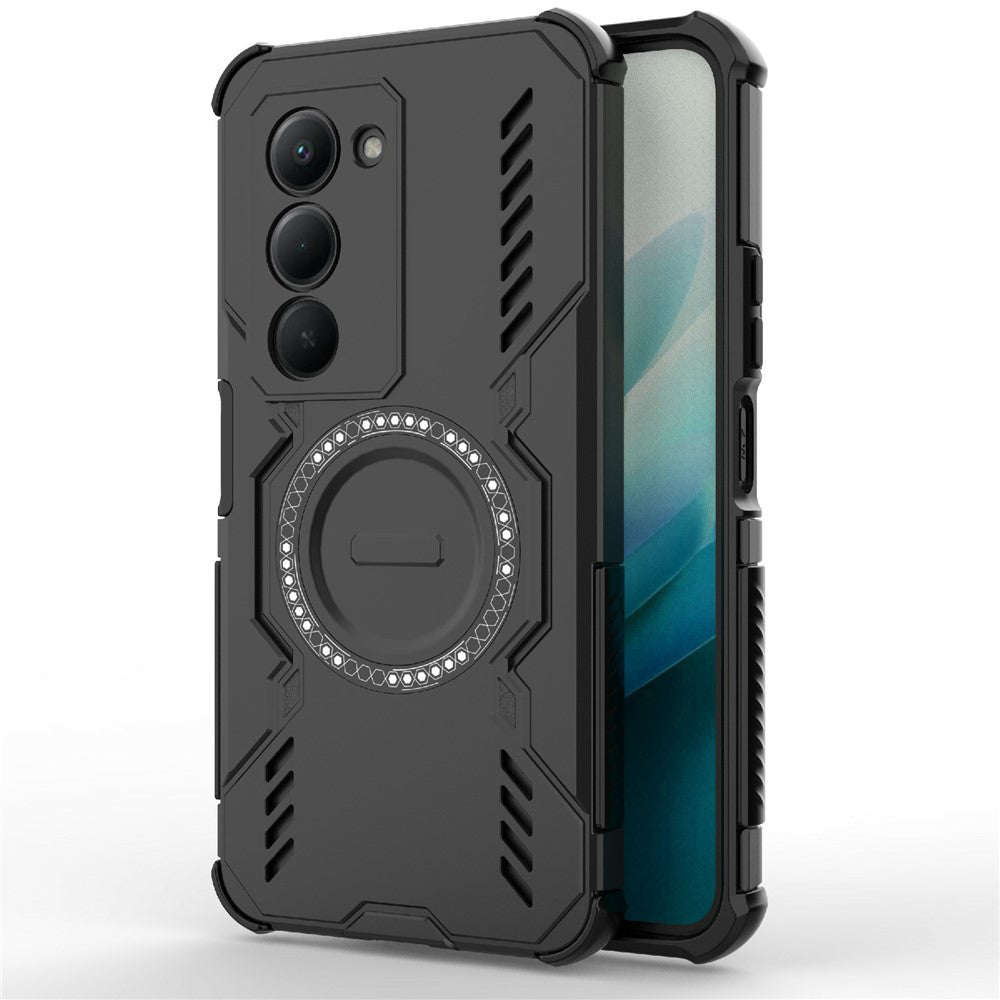 Husa pentru Xiaomi Redmi 15 4G / Redmi 15 5G - Techsuit ArmorMag Case - Black