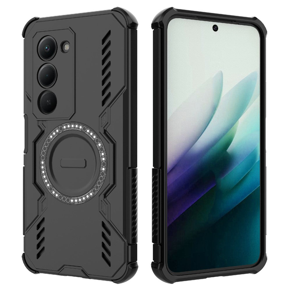 Husa pentru Xiaomi Redmi 15 4G / Redmi 15 5G - Techsuit ArmorMag Case - Black