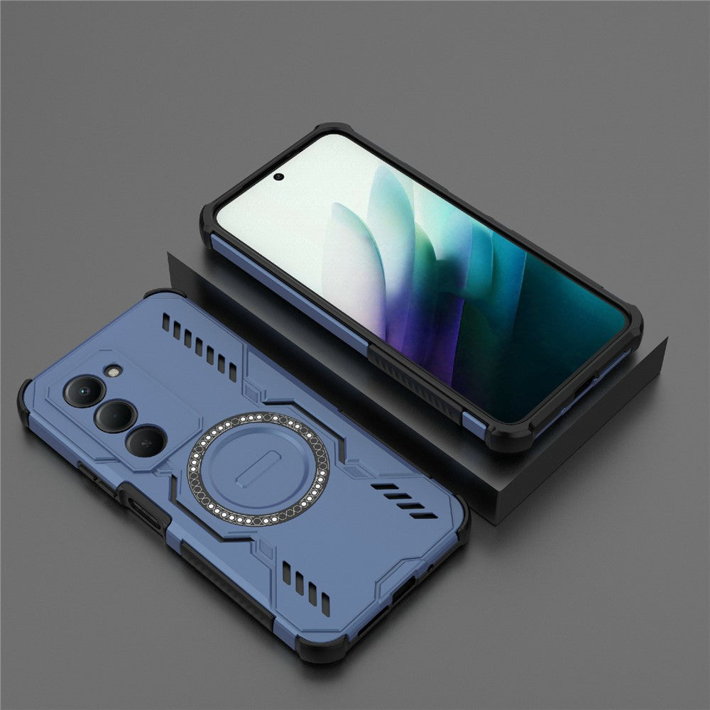 Techsuit - ArmorMag Case - Xiaomi Redmi 15 4G / Redmi 15 5G - Blue