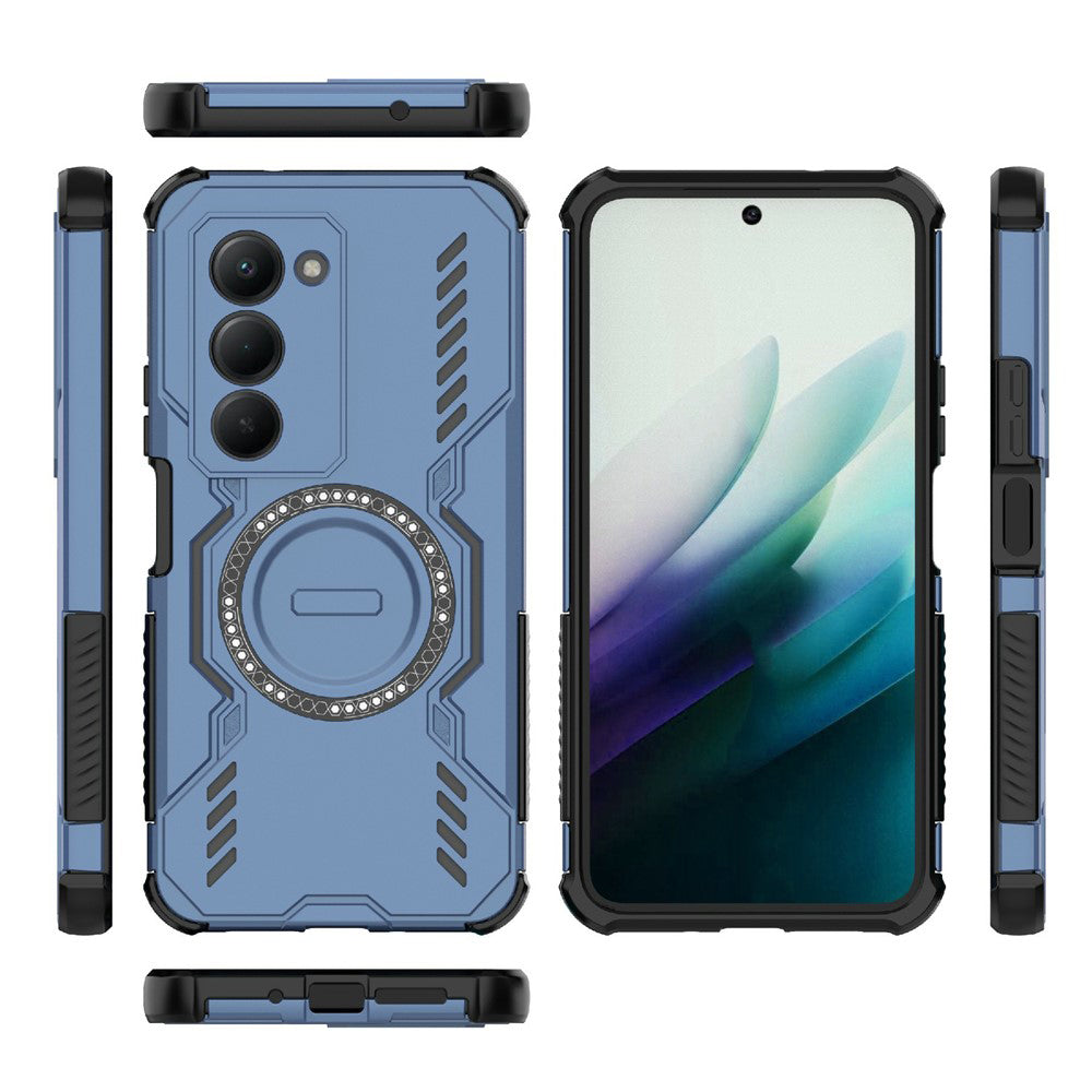 Techsuit - ArmorMag Case - Xiaomi Redmi 15 4G / Redmi 15 5G - Blue