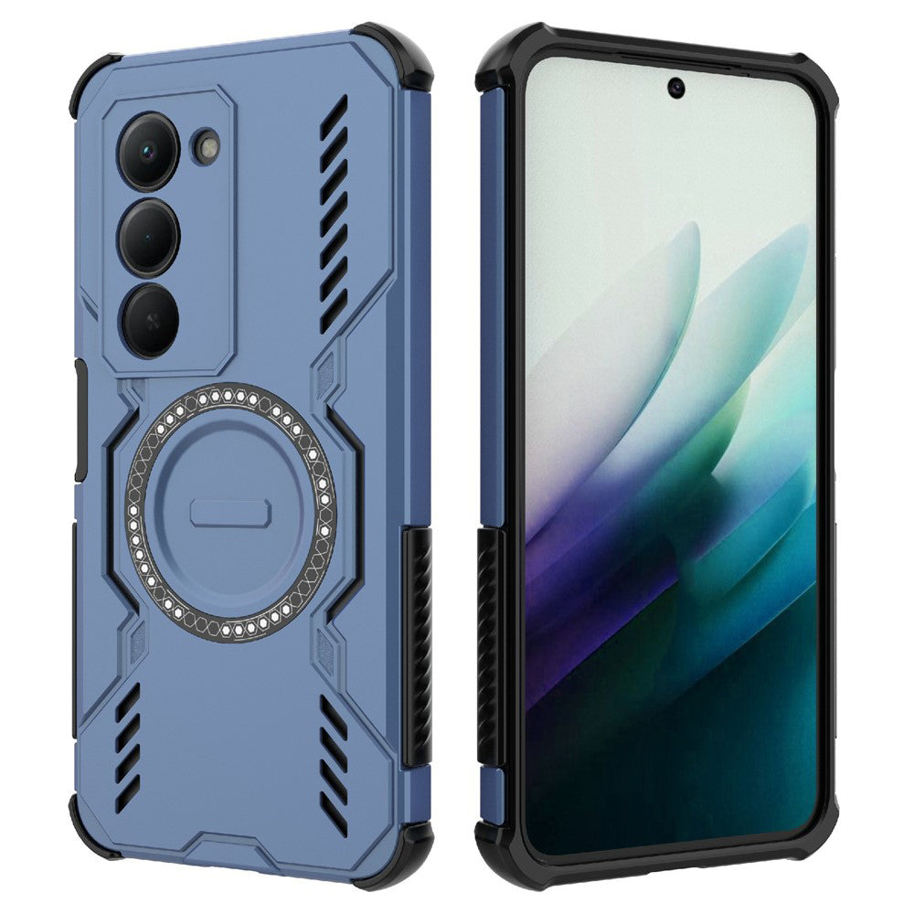 Techsuit - ArmorMag Case - Xiaomi Redmi 15 4G / Redmi 15 5G - Blue