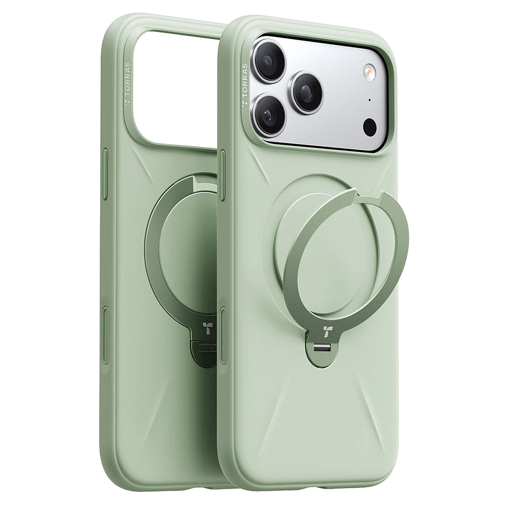 Torras - QPRO Silicone Series - iPhone 17 Pro Max - Matcha Green