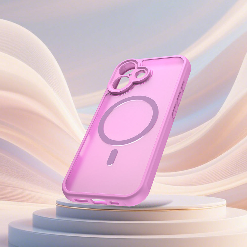 Techsuit - HaloFrost II MagSafe - iPhone 17 - Pink