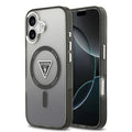 Husa pentru iPhone 17 - Guess IML Gradient Triangle Logo MagSafe (GUHMP17SHGTMLCGK) - Black