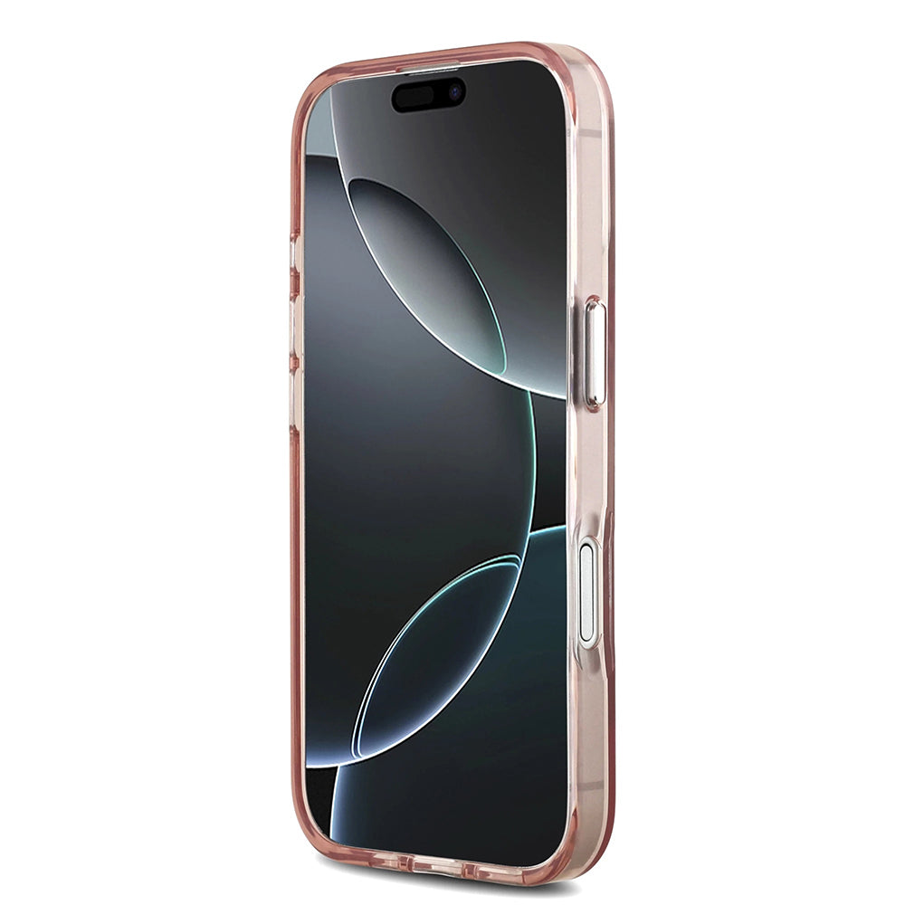 Karl Lagerfeld - IML Choupette Sketch Logo MagSafe (KLHMP17SHGCHGKBP) - iPhone 17 - Pink