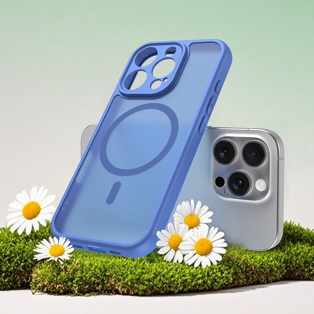 Techsuit - HaloFrost II MagSafe - iPhone 16 Pro - Sky Blue