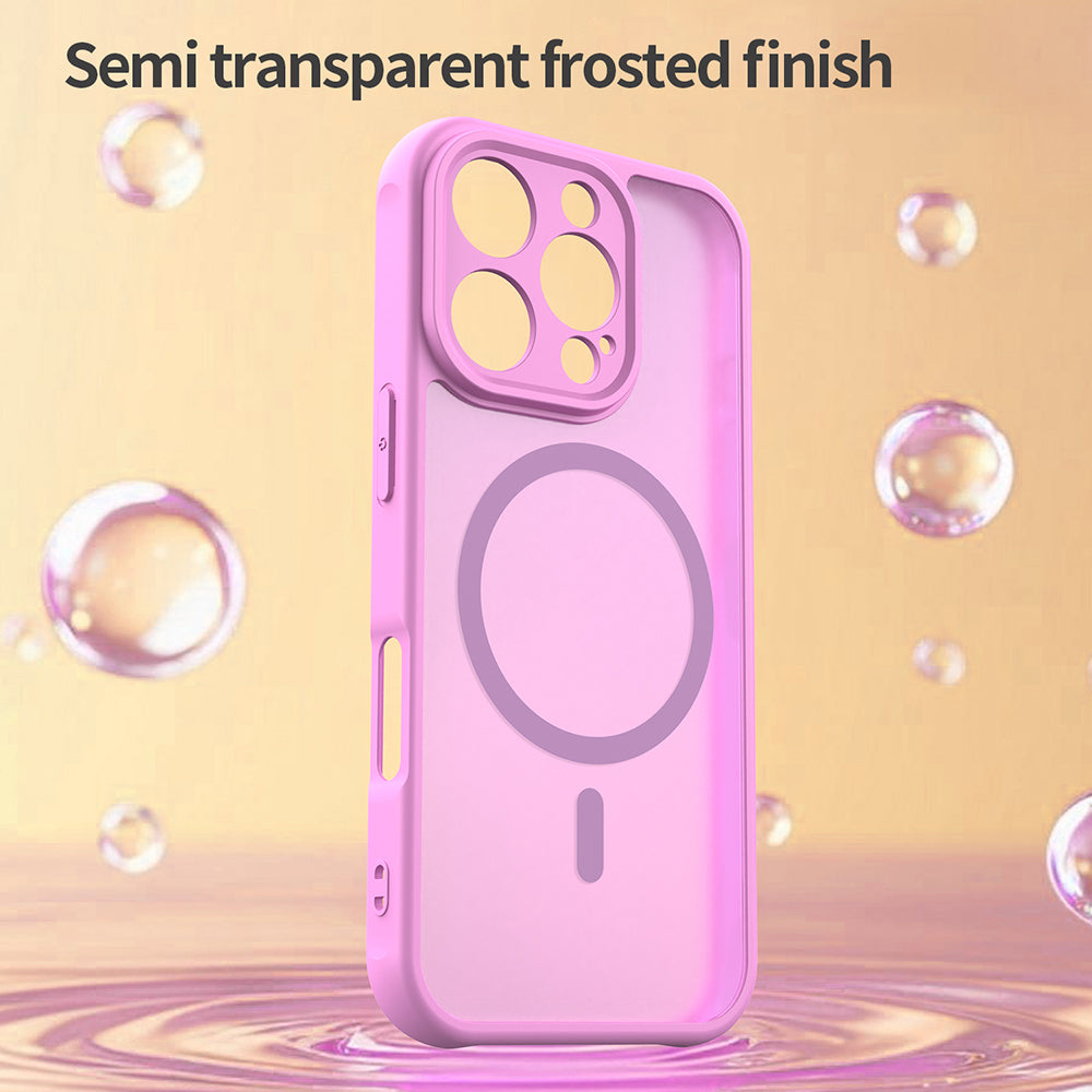 Techsuit - HaloFrost II MagSafe - iPhone 16 Pro - Pink
