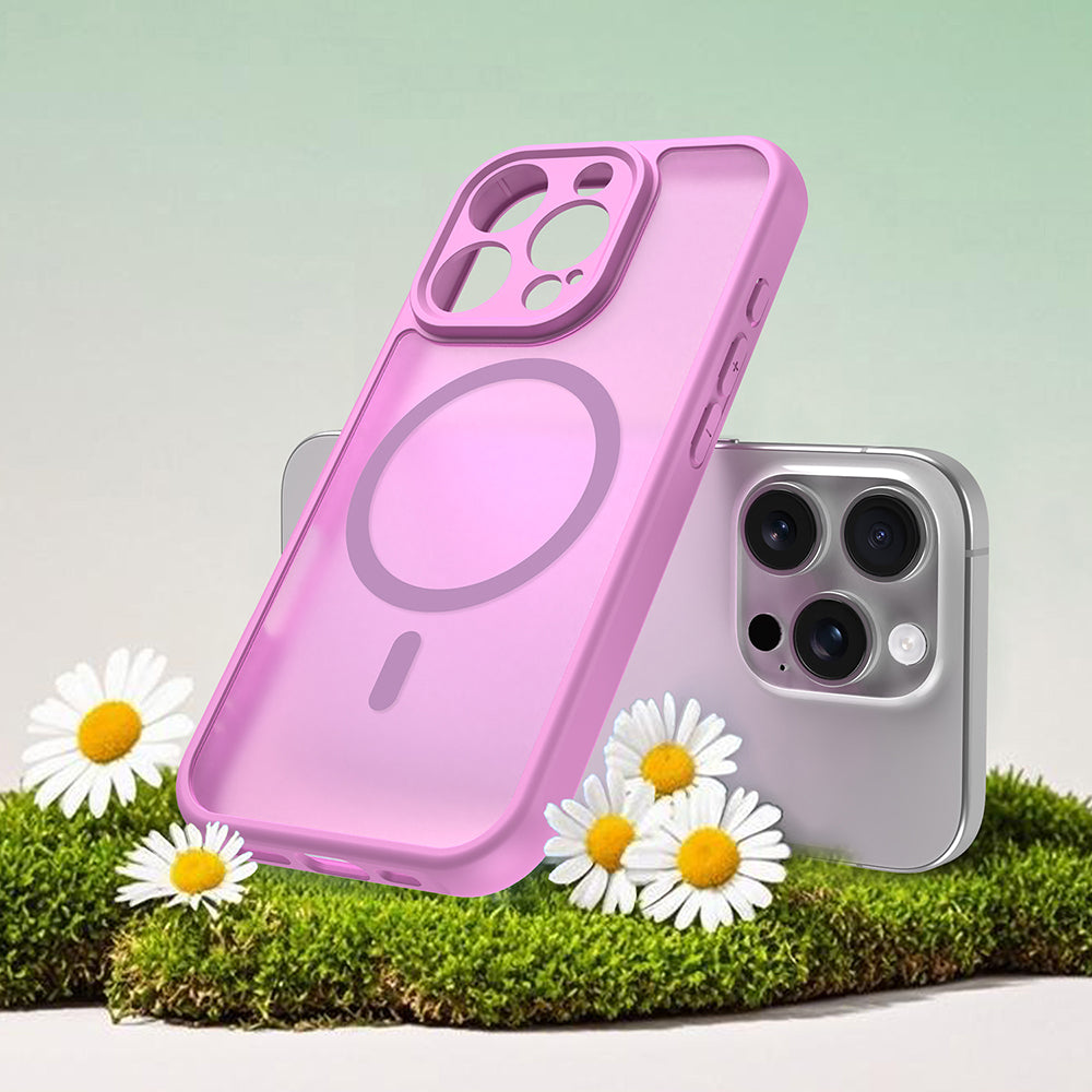 Techsuit - HaloFrost II MagSafe - iPhone 16 Pro - Pink
