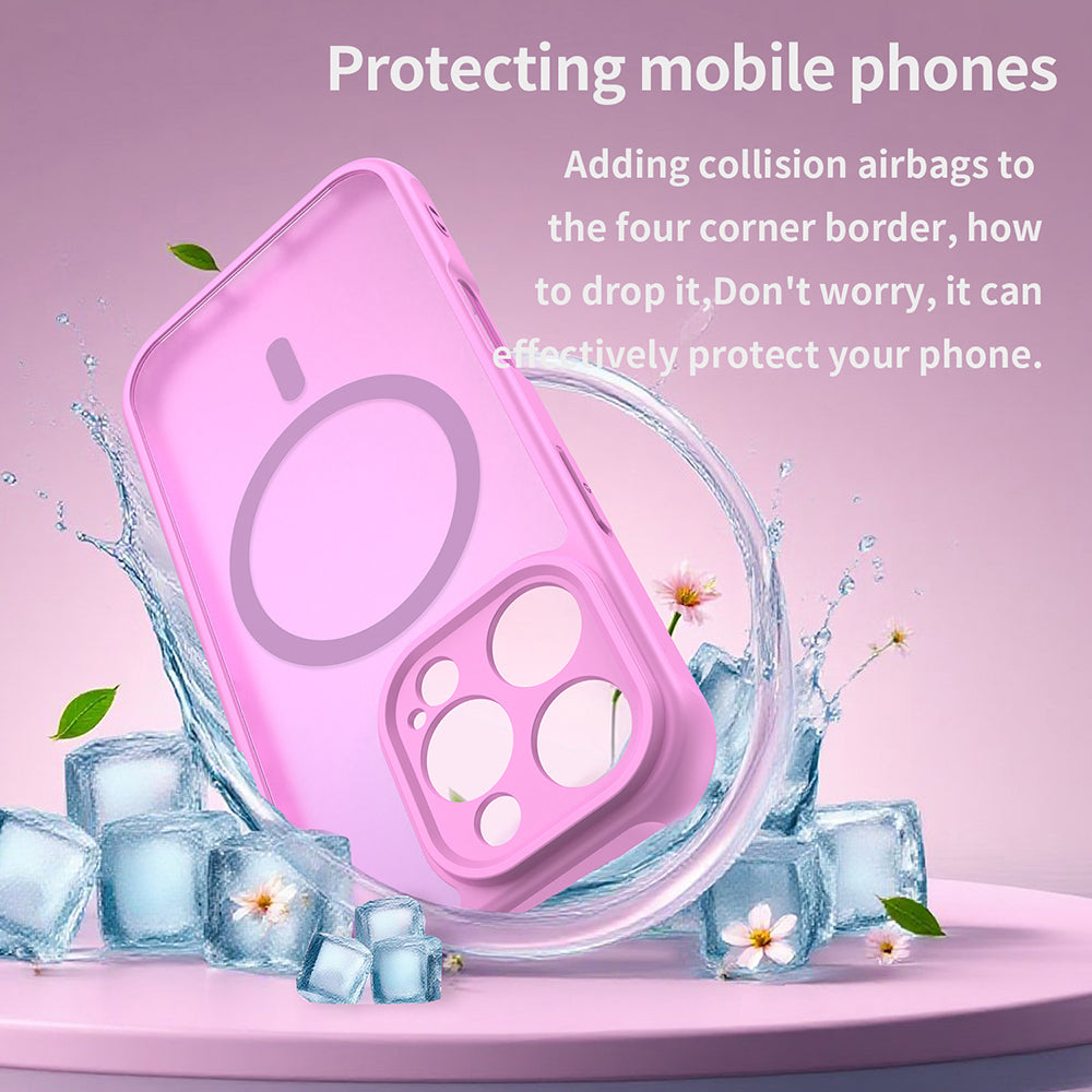Techsuit - HaloFrost II MagSafe - iPhone 16 Pro - Pink