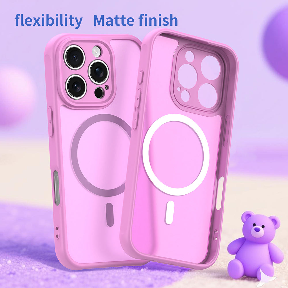 Techsuit - HaloFrost II MagSafe - iPhone 16 Pro - Pink