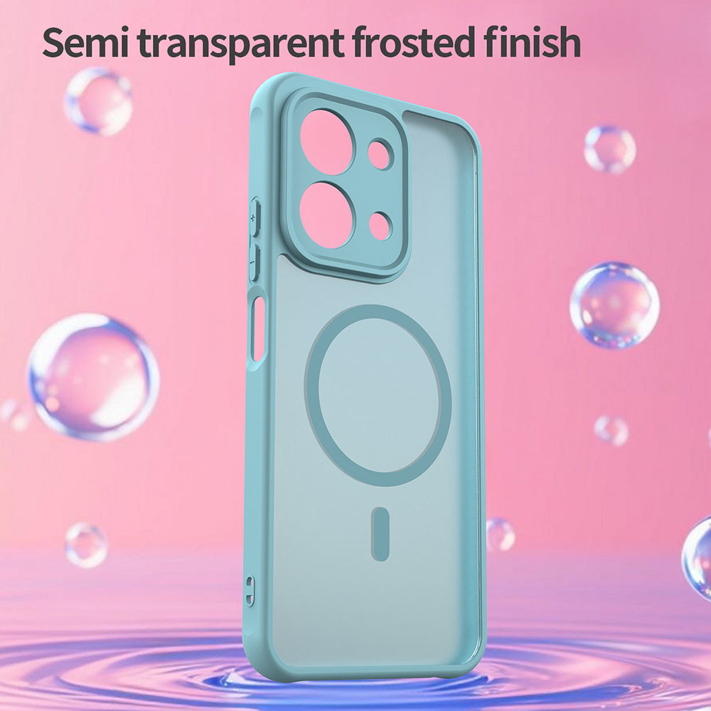 Techsuit - HaloFrost II MagSafe - Xiaomi Redmi 15C 4G / Redmi 15C 5G - Mint Green