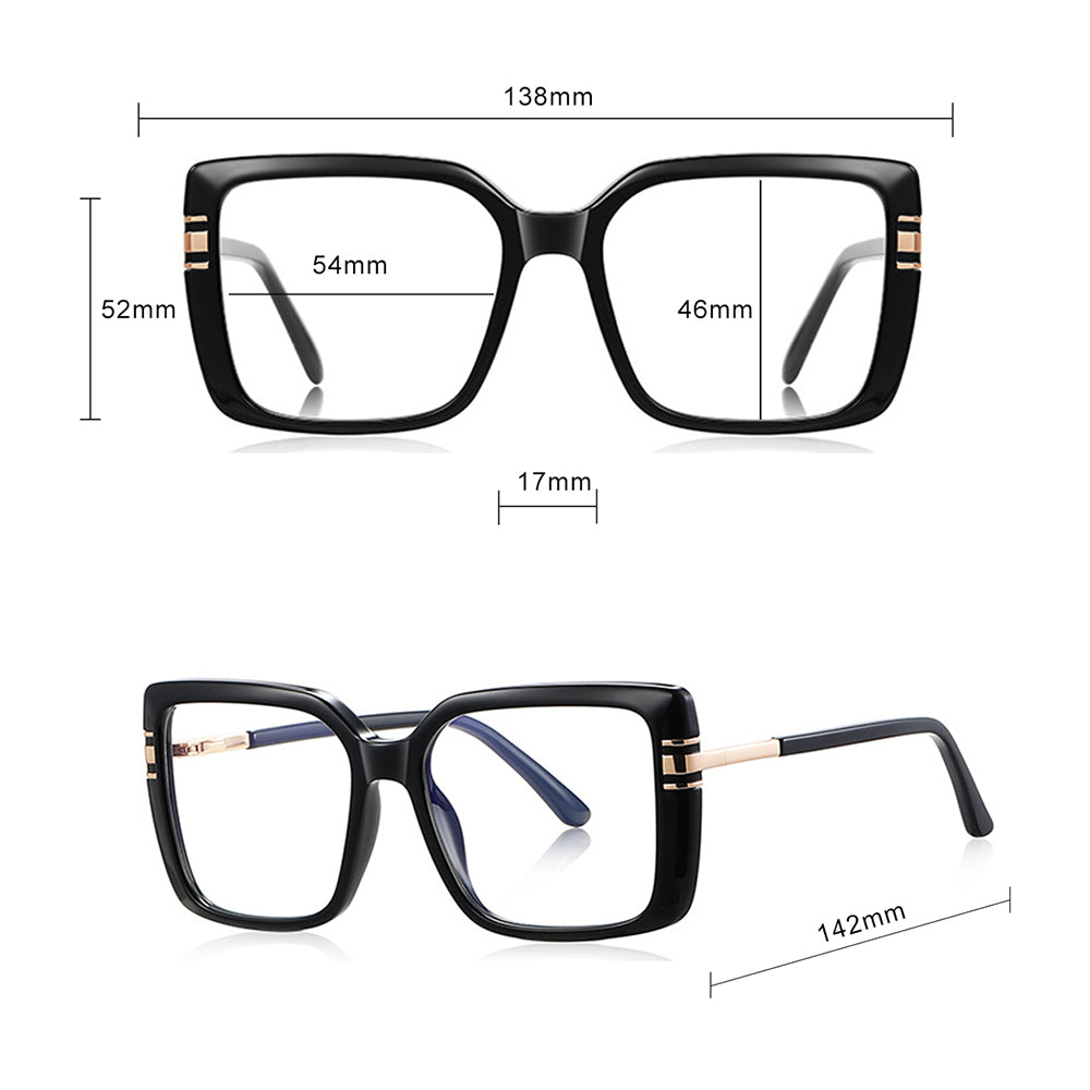 Ochelari Protectie Calculator Techsuit Reflex PC (2270), TR90&PC, AC, Negru