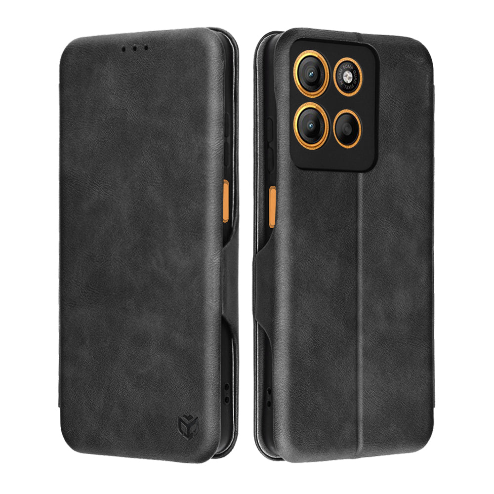 Techsuit - Safe Wallet Plus - Motorola Moto G15 / G15 Power / G17 / G17 Power - Black