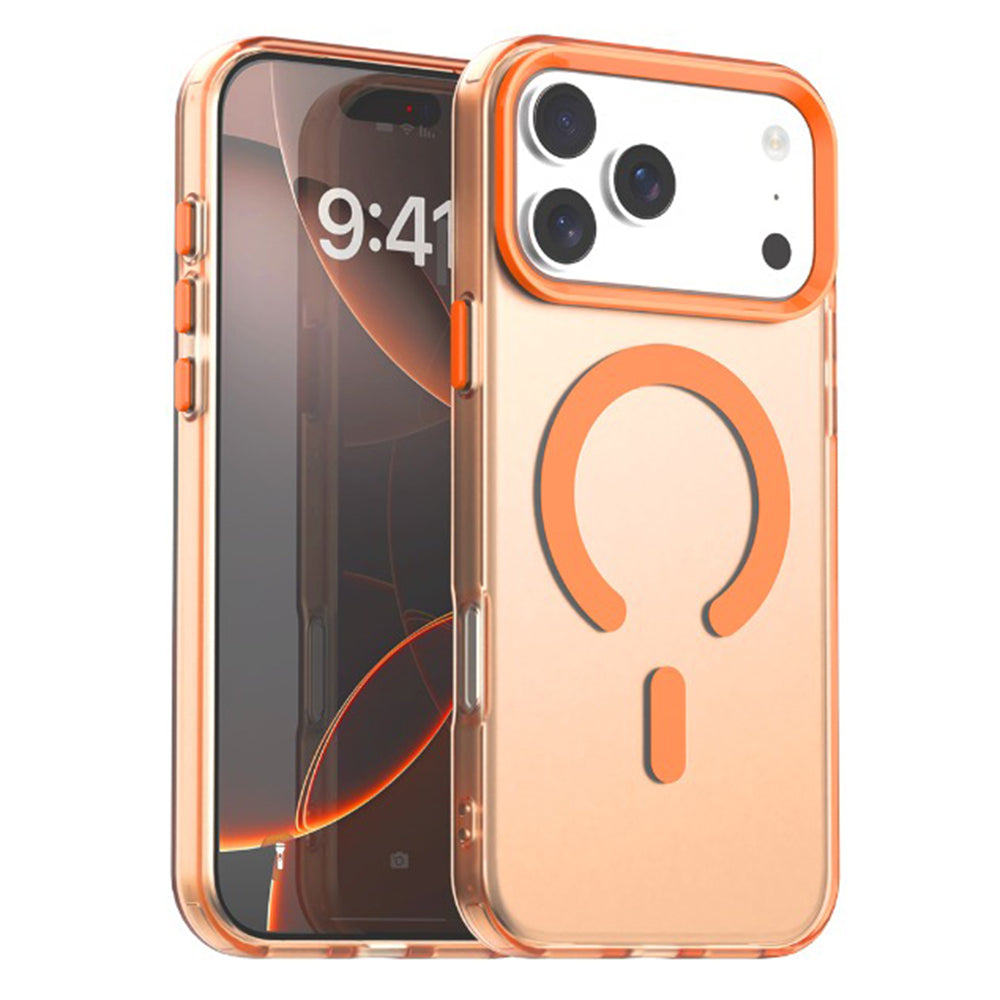 Husa pentru iPhone 17 Pro Max - Techsuit CandyCase MagSafe - Orange