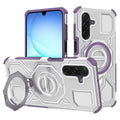 Techsuit - Carbon Shield PRO - Samsung Galaxy A17 5G / A17 4G / M17 / F17 - Purple Transparent