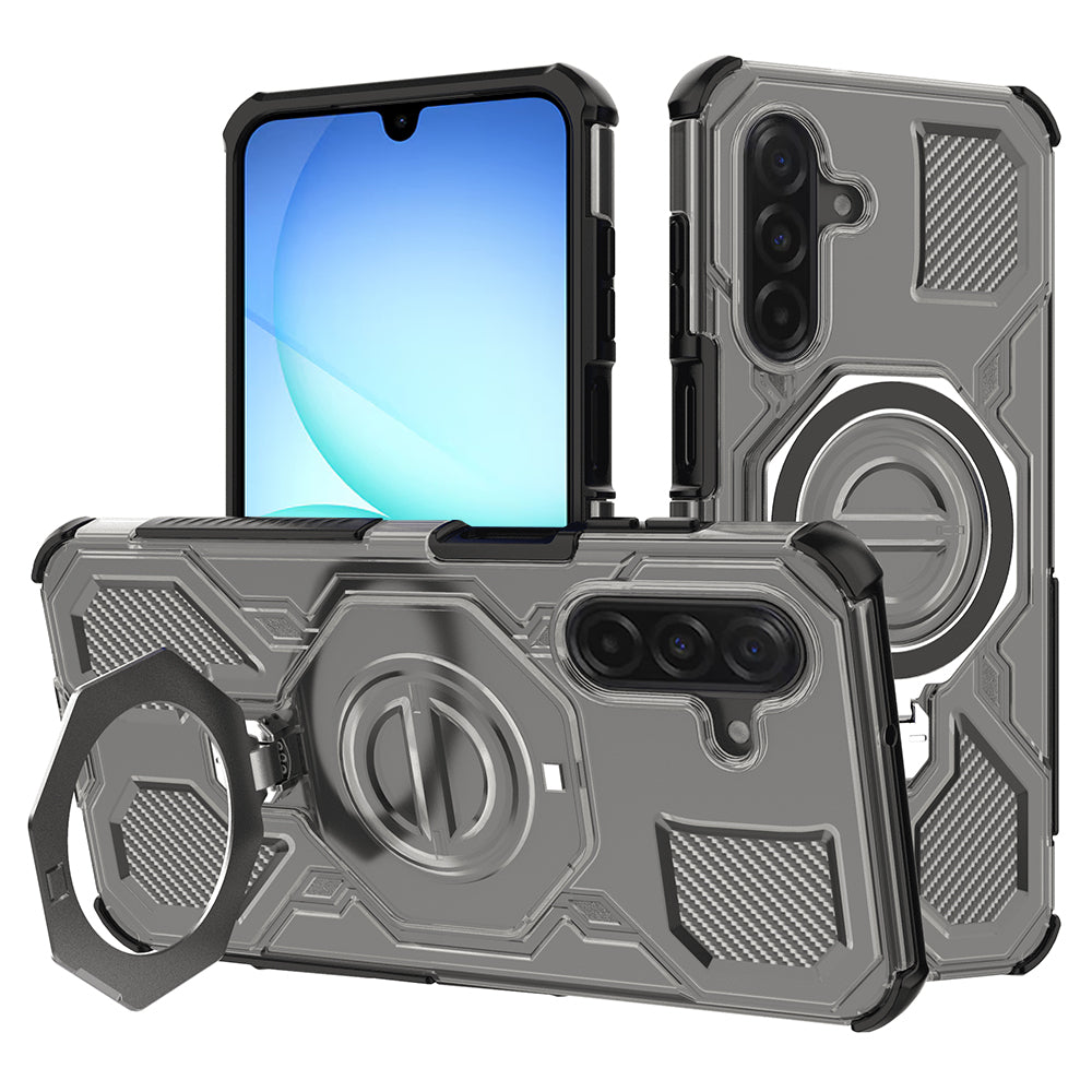 TechSuit Husa de protectie Techsuit Carbon Shield PRO compatibil cu Samsung Galaxy A17 5G / A17 4G / M17 / F17, Negru Fu
