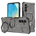 TechSuit Husa de protectie Techsuit Carbon Shield PRO compatibil cu Samsung Galaxy A16 4G / A16 5G, Negru Fumuriu