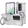 Techsuit - Carbon Shield PRO - Xiaomi Redmi 15 4G / Redmi 15 5G - Purple Transparent