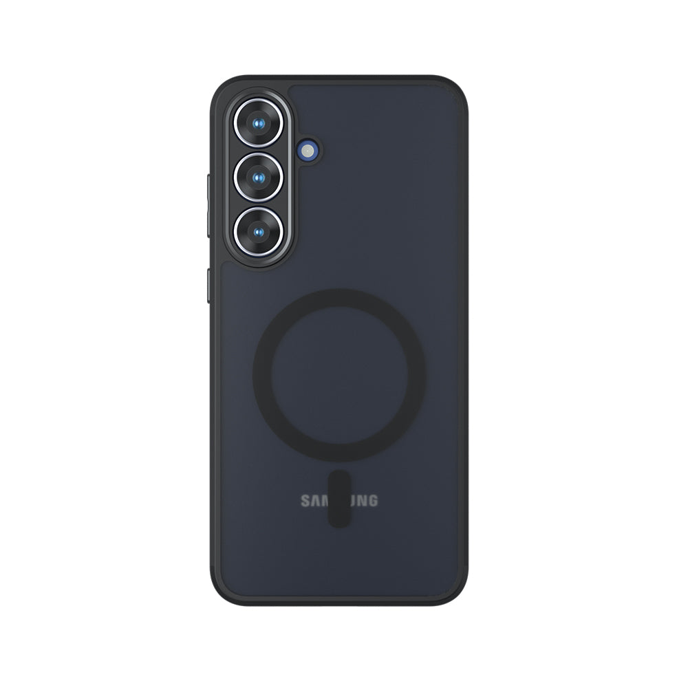 Techsuit - PureFrost MagSafe - Samsung Galaxy S25 FE - Frosted Black