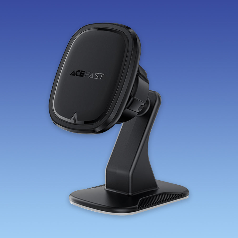 Acefast - Car Holder (D35) - for Dashboard, Strong Magnetic Grip, Secure Adhesive, Non-Slip, Universal - Black