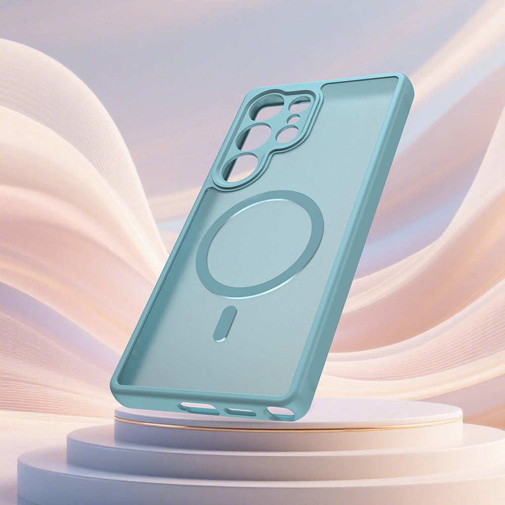 Techsuit - HaloFrost II MagSafe - Samsung Galaxy S25 Ultra - Mint Green