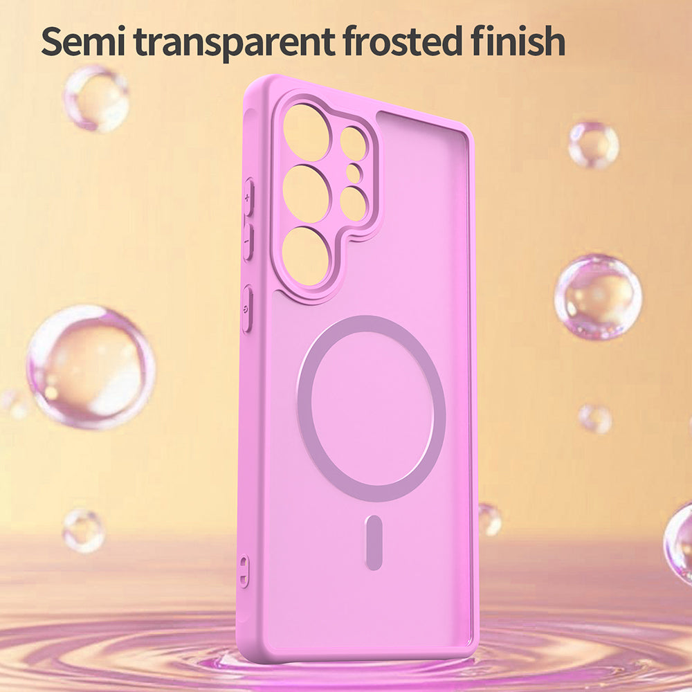 Techsuit - HaloFrost II MagSafe - Samsung Galaxy S25 Ultra - Pink