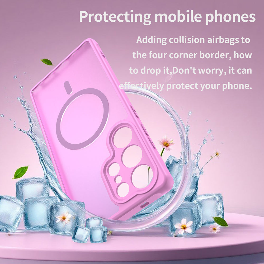 Techsuit - HaloFrost II MagSafe - Samsung Galaxy S25 Ultra - Pink