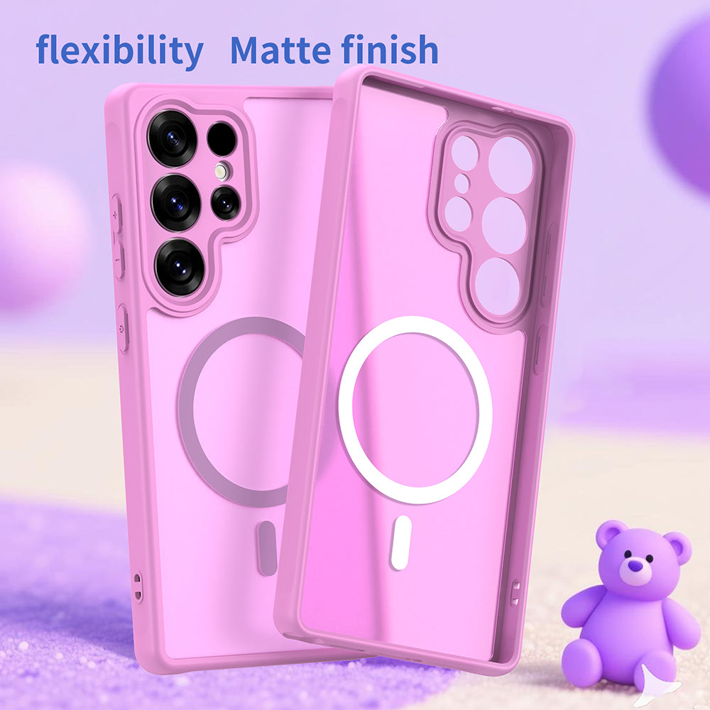 Techsuit - HaloFrost II MagSafe - Samsung Galaxy S25 Ultra - Pink