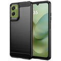 Techsuit - Carbon Silicone - Motorola Moto G06 / Moto G06 Power - Black