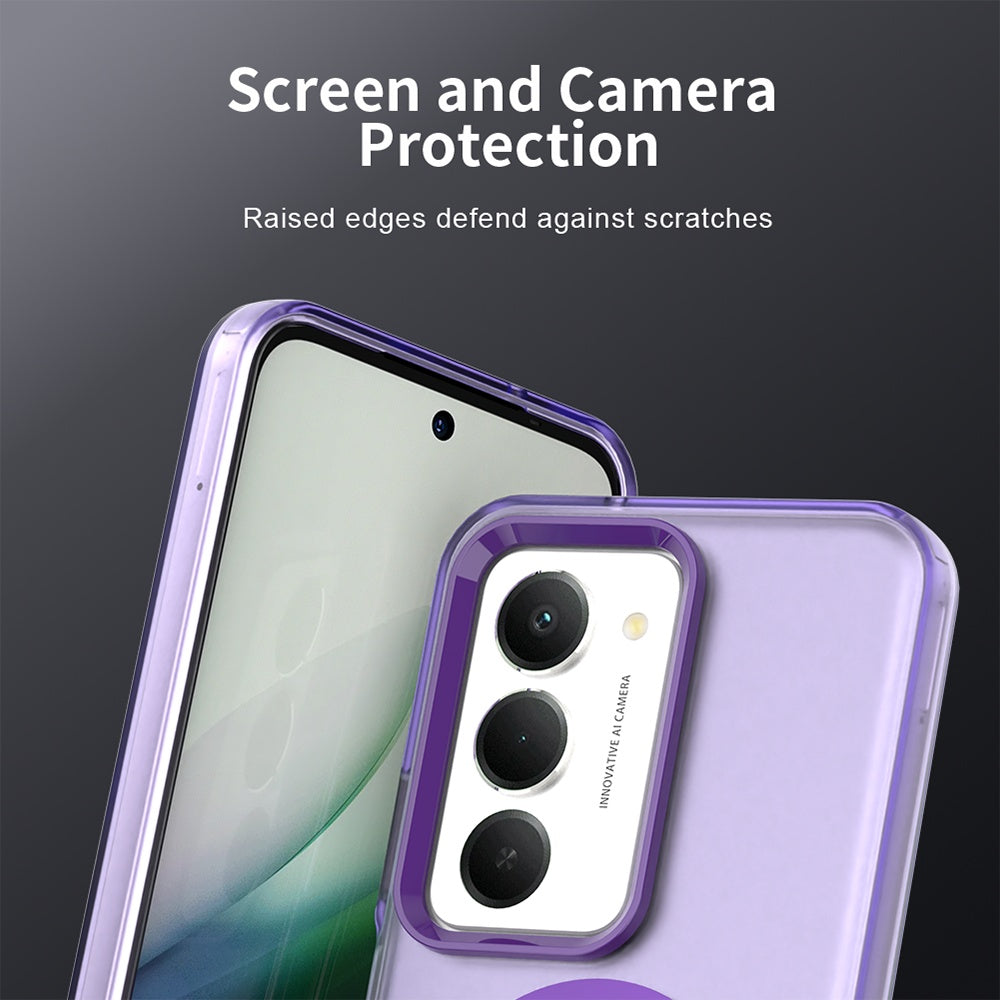Techsuit - CandyCase MagSafe - Xiaomi Redmi 15 4G / Redmi 15 5G - Purple