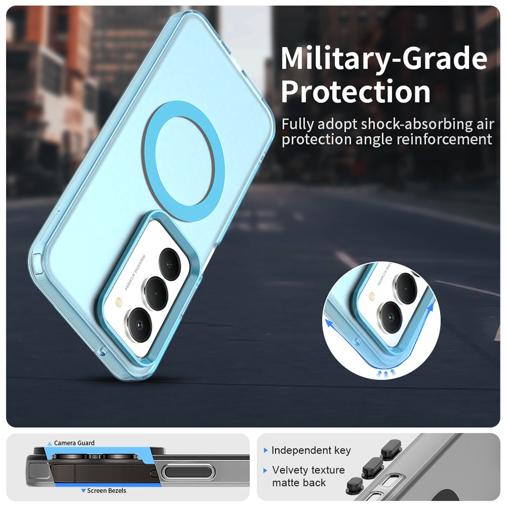 Techsuit - CandyCase MagSafe - Xiaomi Redmi 15 4G / Redmi 15 5G - Blue