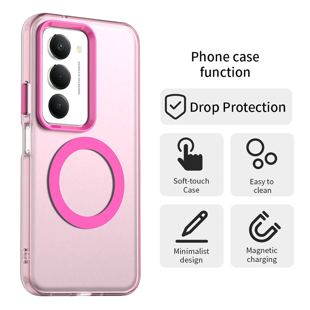 Techsuit - CandyCase MagSafe - Xiaomi Redmi 15 4G / Redmi 15 5G - Pink
