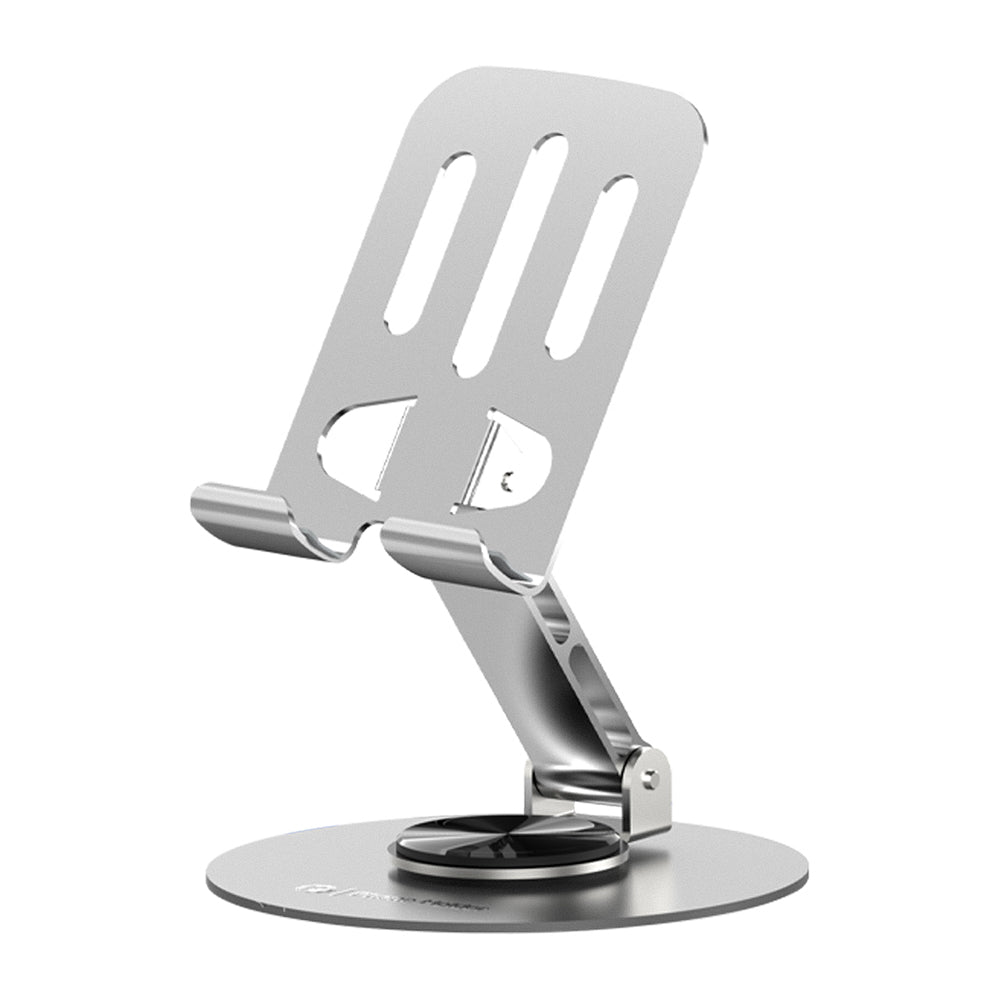 Lito - Phone Holder (LT-H01) - Foldable, 360° rotation, One-Hand Operation, Universal, Anti-Slip Design - Grey