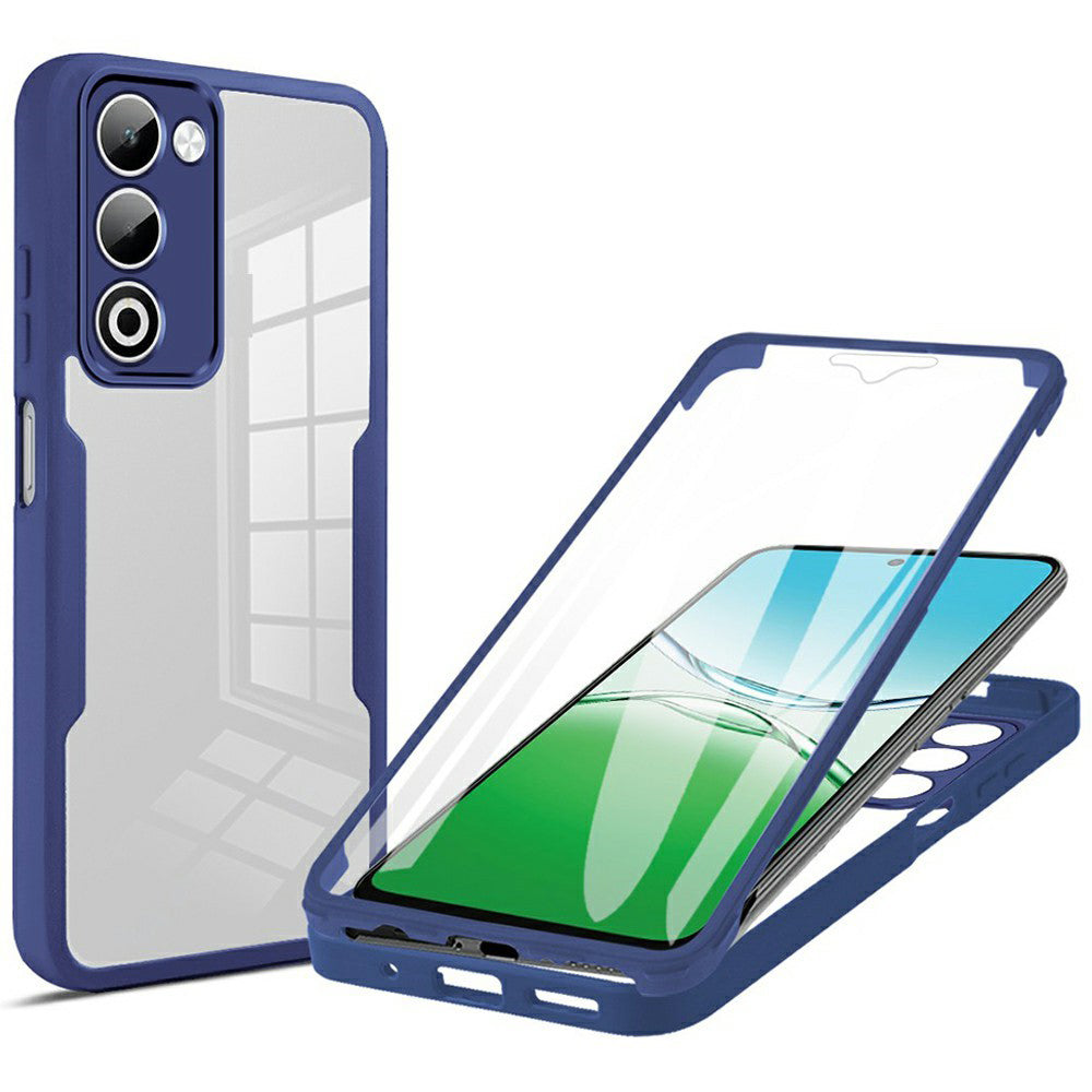Techsuit - ColorVerse 360 Series + Screen Protector - Oppo A5 4G / A5 5G - Blue