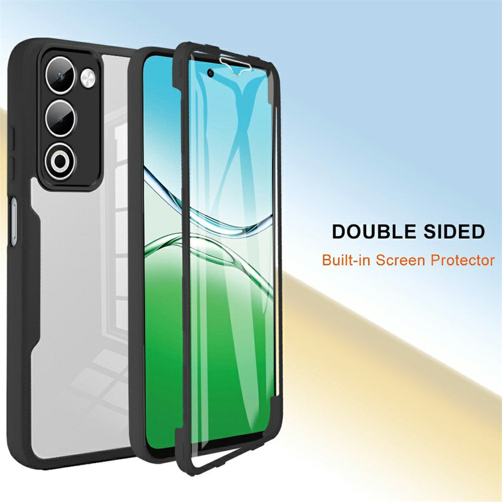 Techsuit - ColorVerse 360 Series + Screen Protector - Oppo A5 4G / A5 5G - Pink
