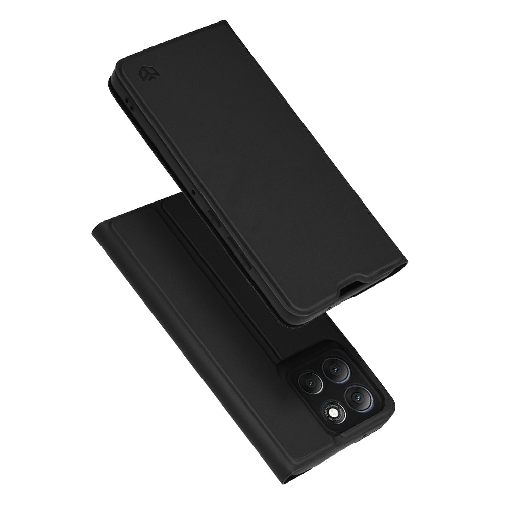 Techsuit - Magskin Book - Motorola Moto G86 Power - Black