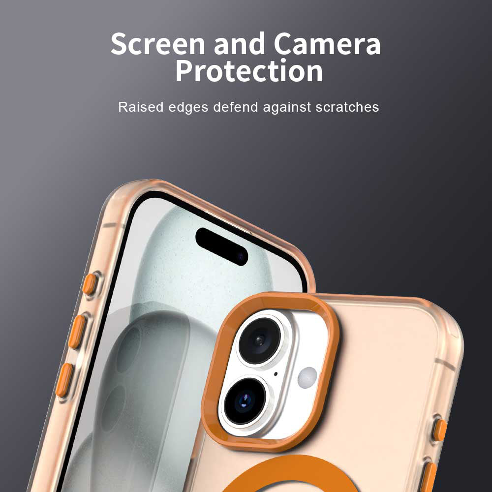 Husa pentru iPhone 17 Pro Max - Techsuit CandyCase MagSafe - Orange