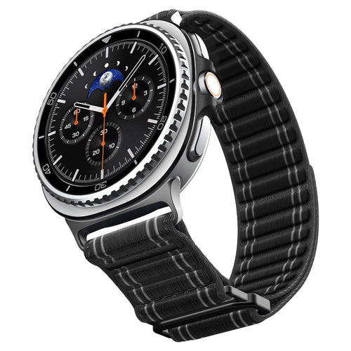 Spigen - Watchband WBF0 (AMP10153) - Samsung Galaxy Watch8 40mm/Watch8 44mm/Watch8 Classic - Black