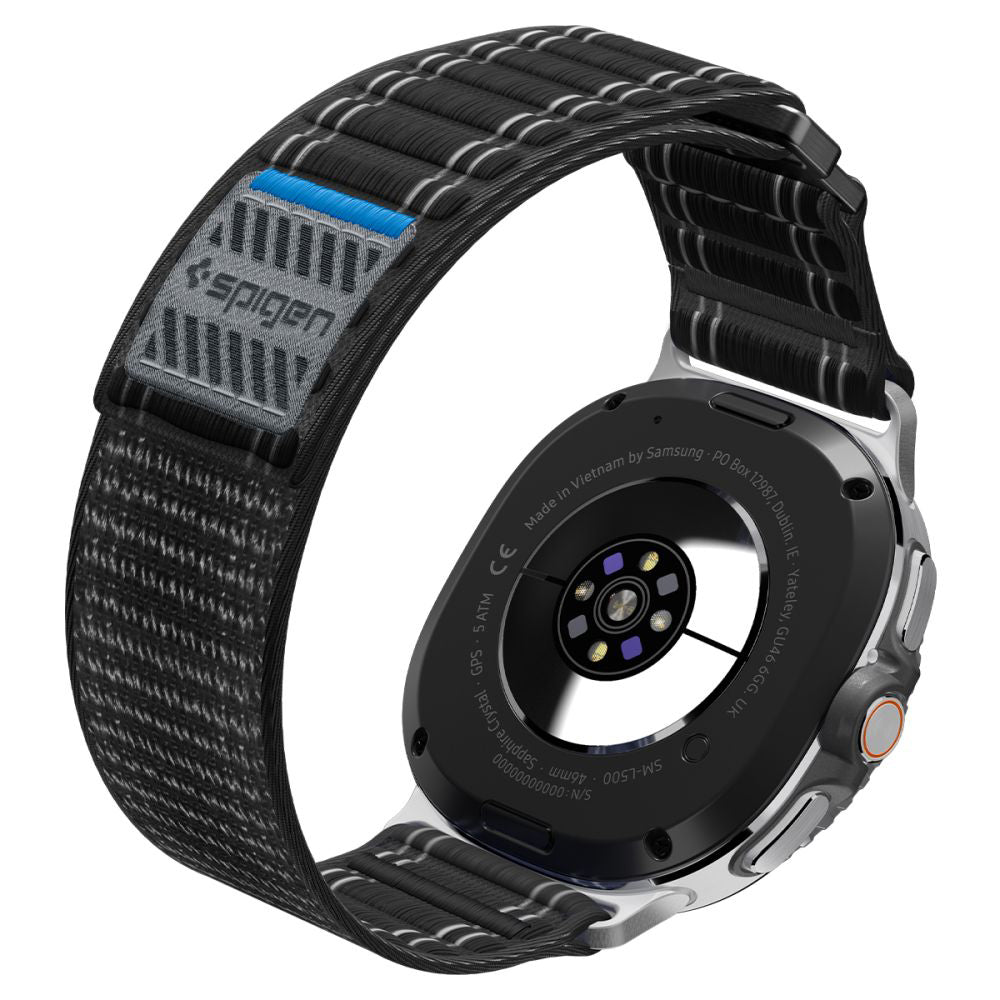 Spigen - Watchband WBF0 (AMP10153) - Samsung Galaxy Watch8 40mm/Watch8 44mm/Watch8 Classic - Black