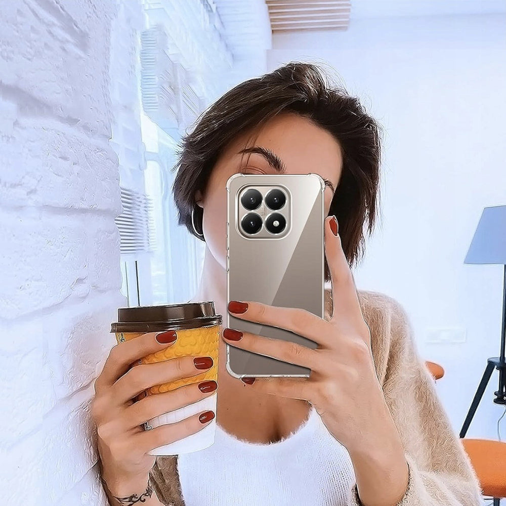 Techsuit - Shockproof Clear Silicone - Xiaomi 15T - Clear
