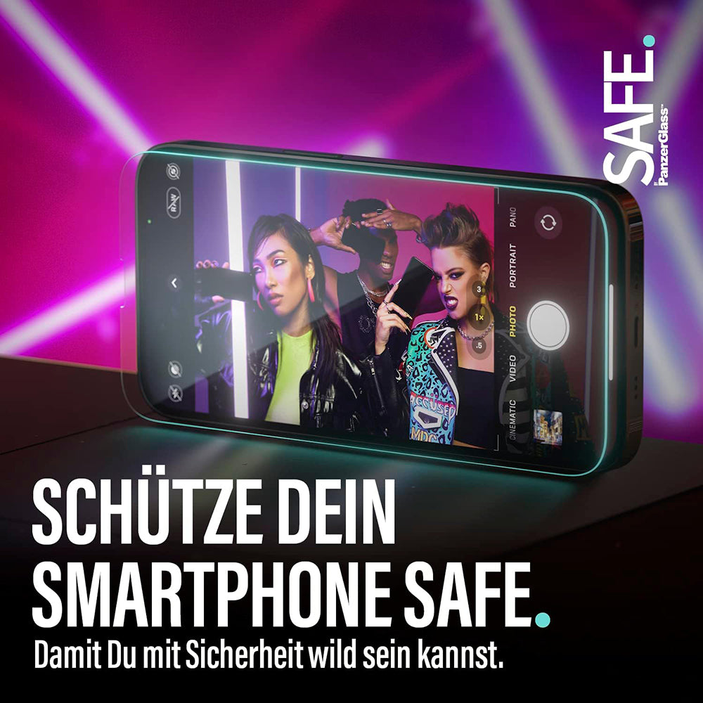 PanzerGlass® - SAFE. Ultra-Wide Fit Screen Protector - Samsung Galaxy A16 4G / A16 5G - Clear
