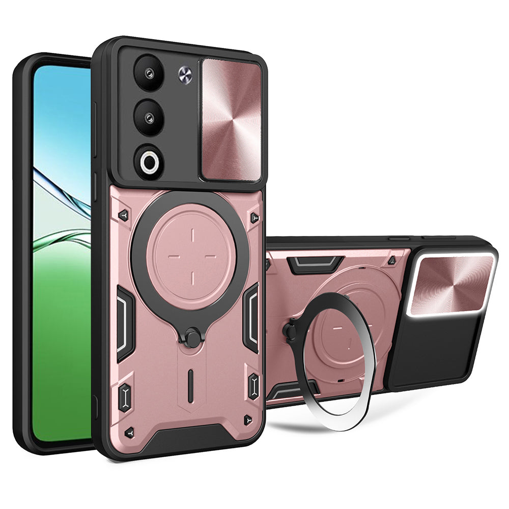 Techsuit - CamGuard Pro - Oppo A5 4G / A5 5G - Rose Gold