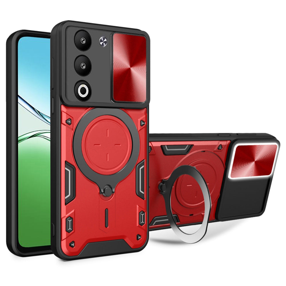 Techsuit - CamGuard Pro - Oppo A5 4G / A5 5G - Red