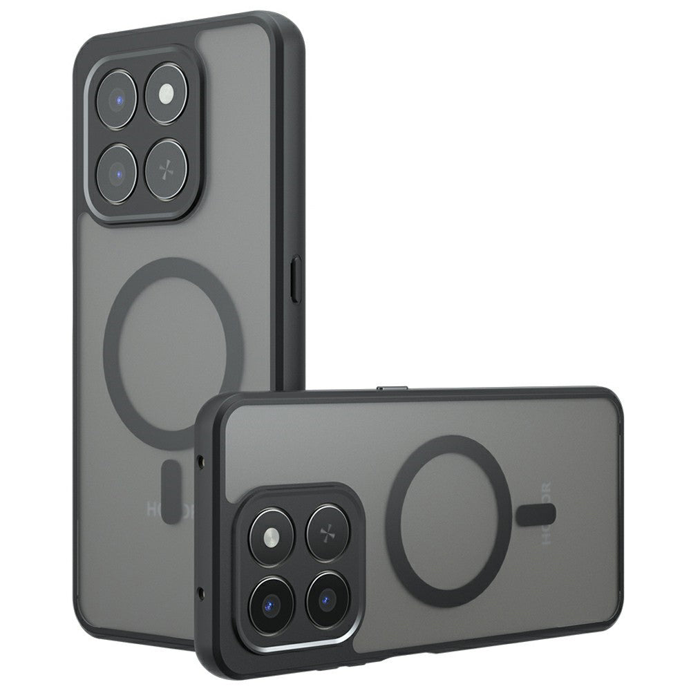 Techsuit - PureFrost MagSafe - Honor 400 Smart 5G / 400 Smart 4G / X7d 4G - Frosted Black