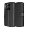 Techsuit - Leather Folio - Honor 400 Smart 5G / 400 Smart 4G / X7d 4G - Black