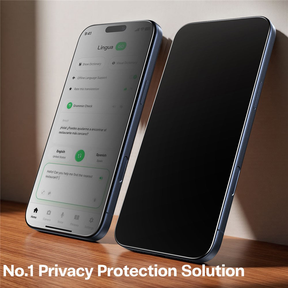 Torras - GlassGo Install Master Privacy - iPhone 17 - Black
