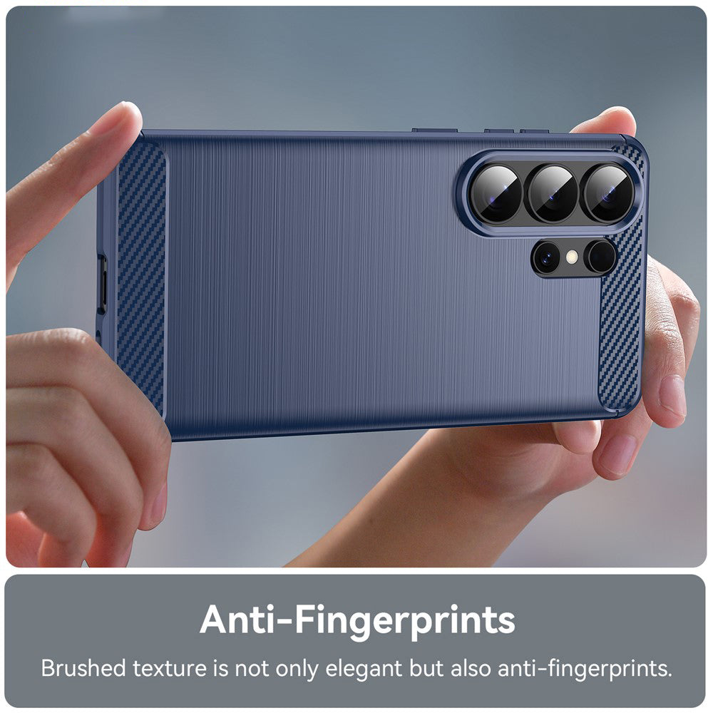 Techsuit - Carbon Silicone - Samsung Galaxy S26 Ultra - Blue