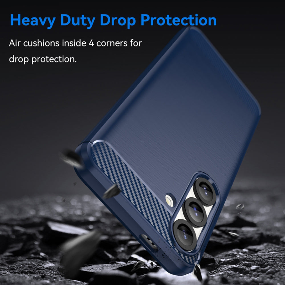 Techsuit - Carbon Silicone - Samsung Galaxy S26 - Blue