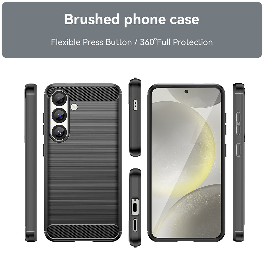 Techsuit - Carbon Silicone - Samsung Galaxy S26 - Black