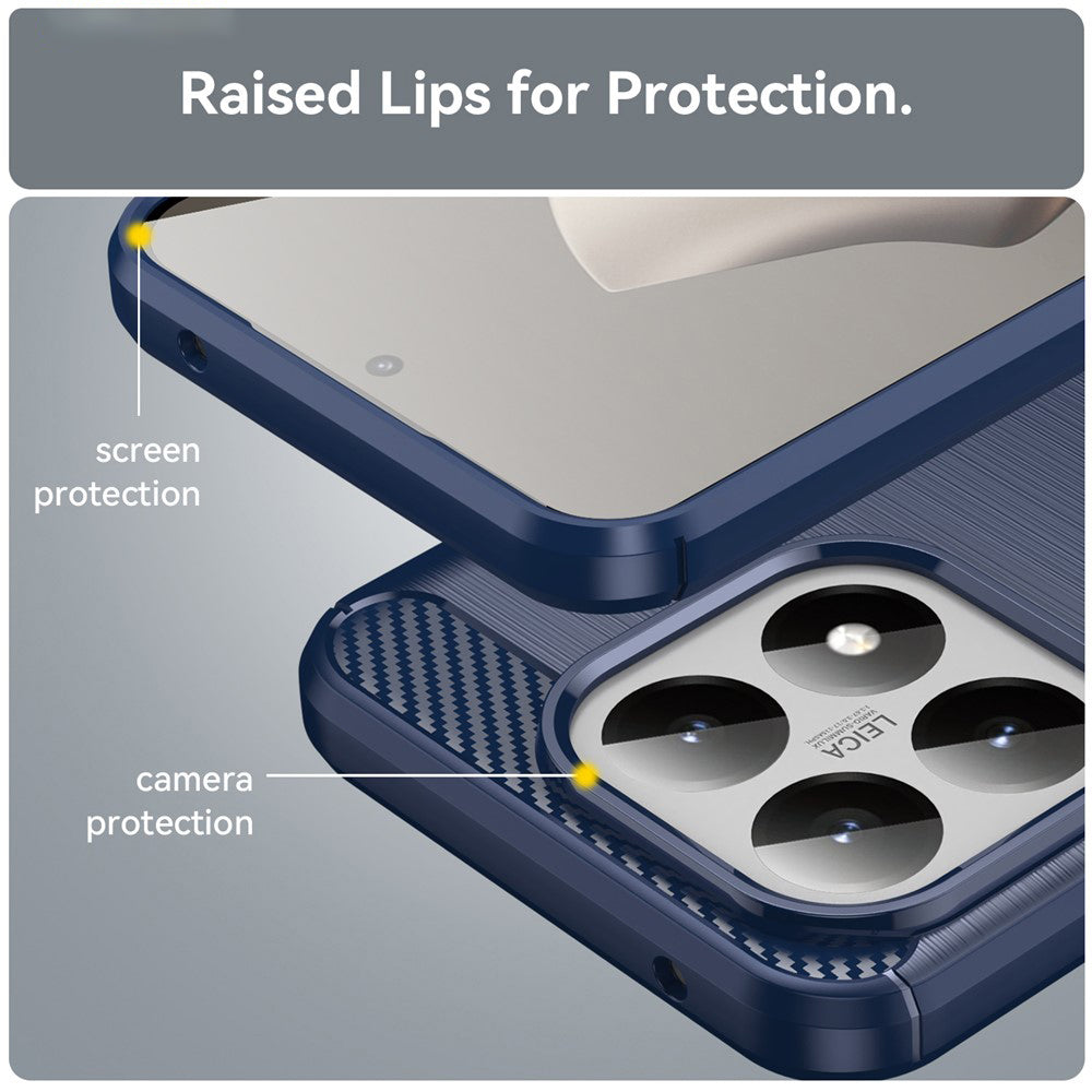 Techsuit - Carbon Silicone - Xiaomi 15T - Blue